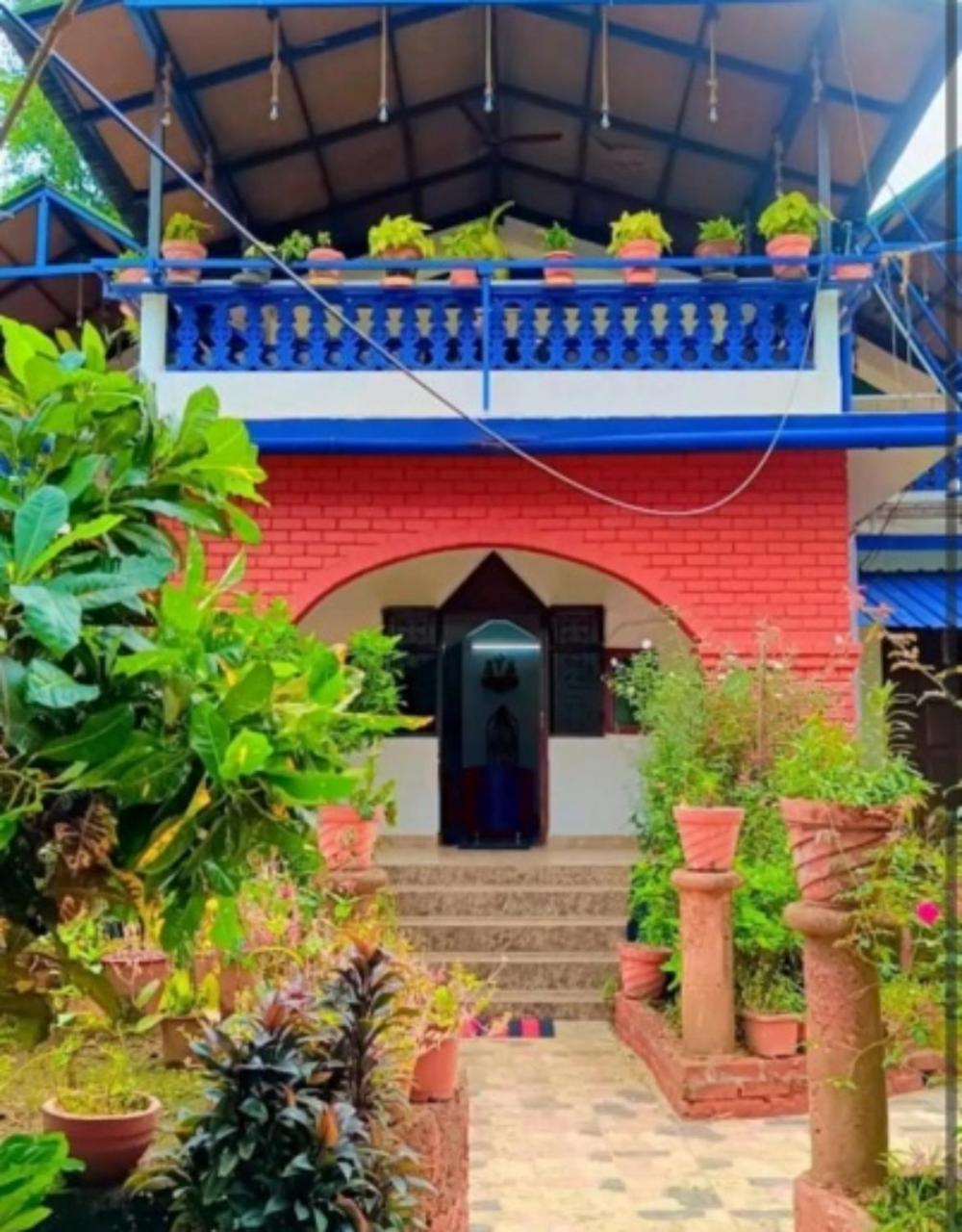 Curlies Blue House Villa อันจูนา ภายนอก รูปภาพ